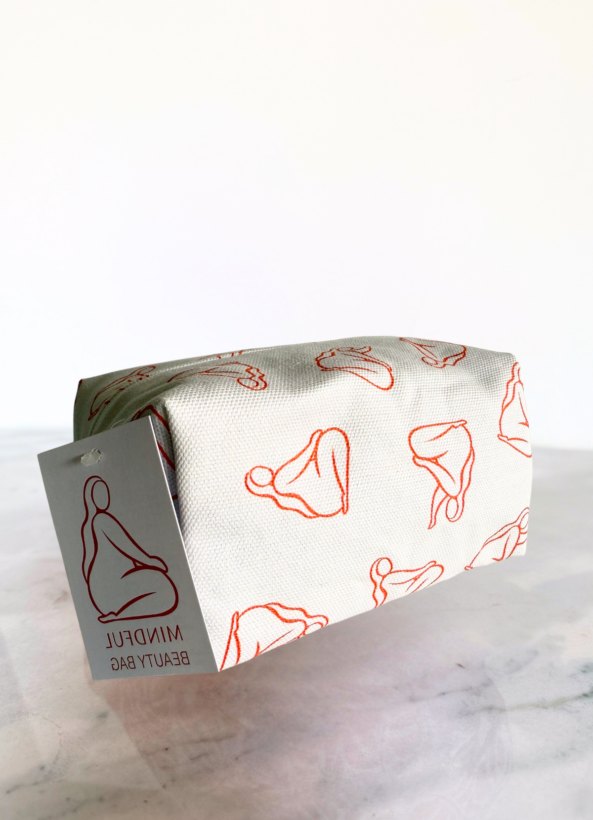 Mindful Beauty Bag - Lady Elate Print