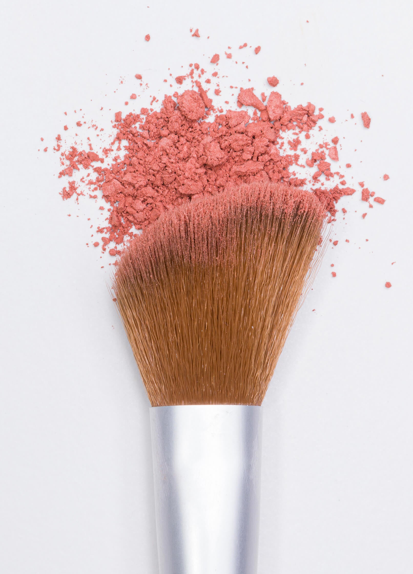 bamboo blush brush. Vegan cruelty free makeup brush