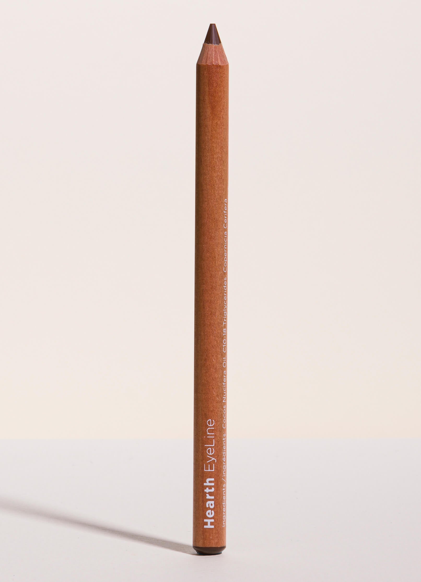 Elate Brown eyeliner, pencil eyeliner, brown eyebrow pencil, vegan and cruelty free beauty #shade_Hearth_|_Neutral_Brown