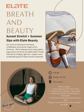 Breath and Beauty - MONDAY JULY 21 630pm - 830pm