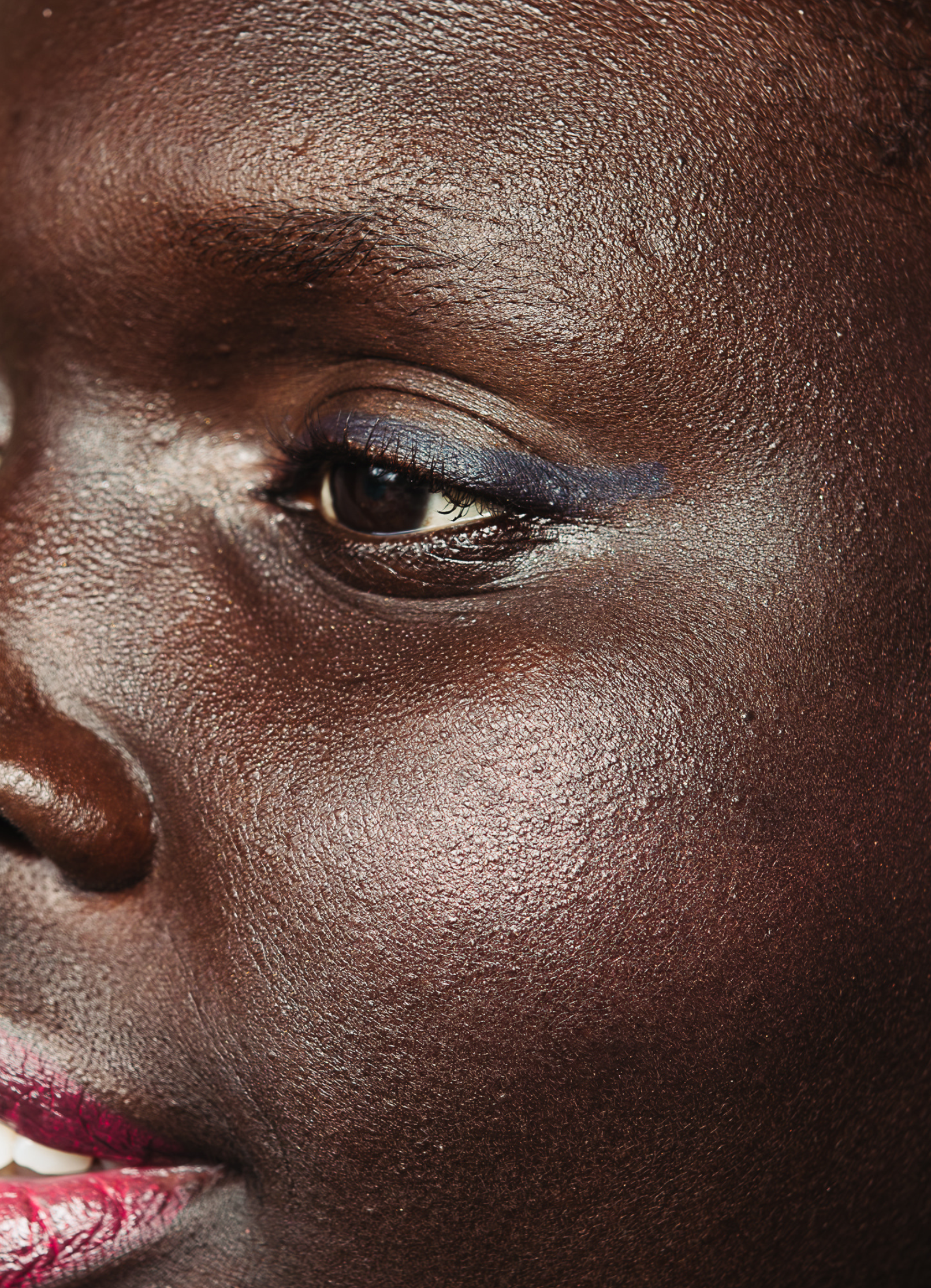 vegan cruelty free lipstick lip crayon pencil +caption_Eliza is wearing Celeste #shade_Celeste_|_Cobalt_Blue
