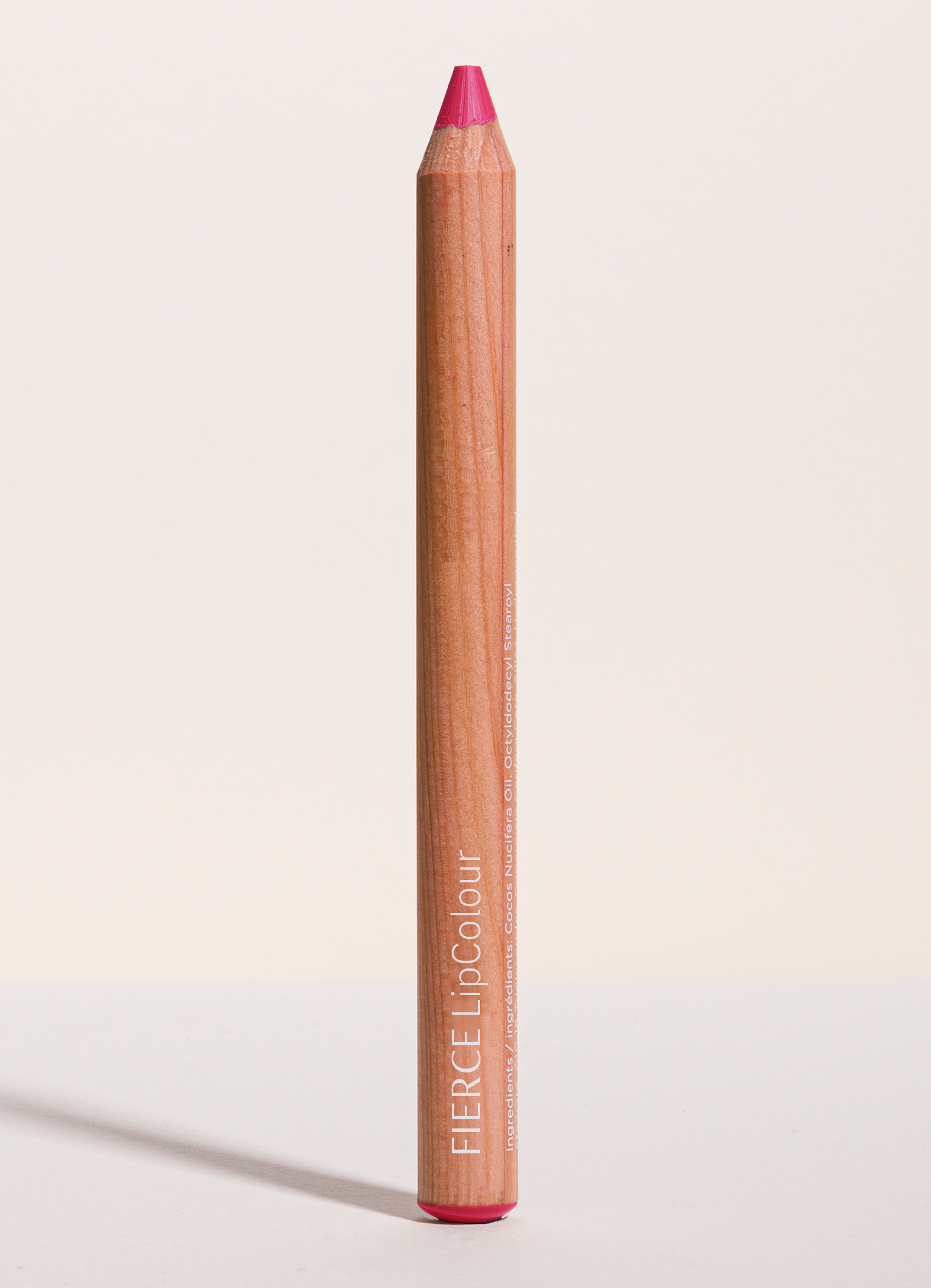 vegan cruelty free lipstick lip crayon #shade_Fierce_|_Hot_Pink
