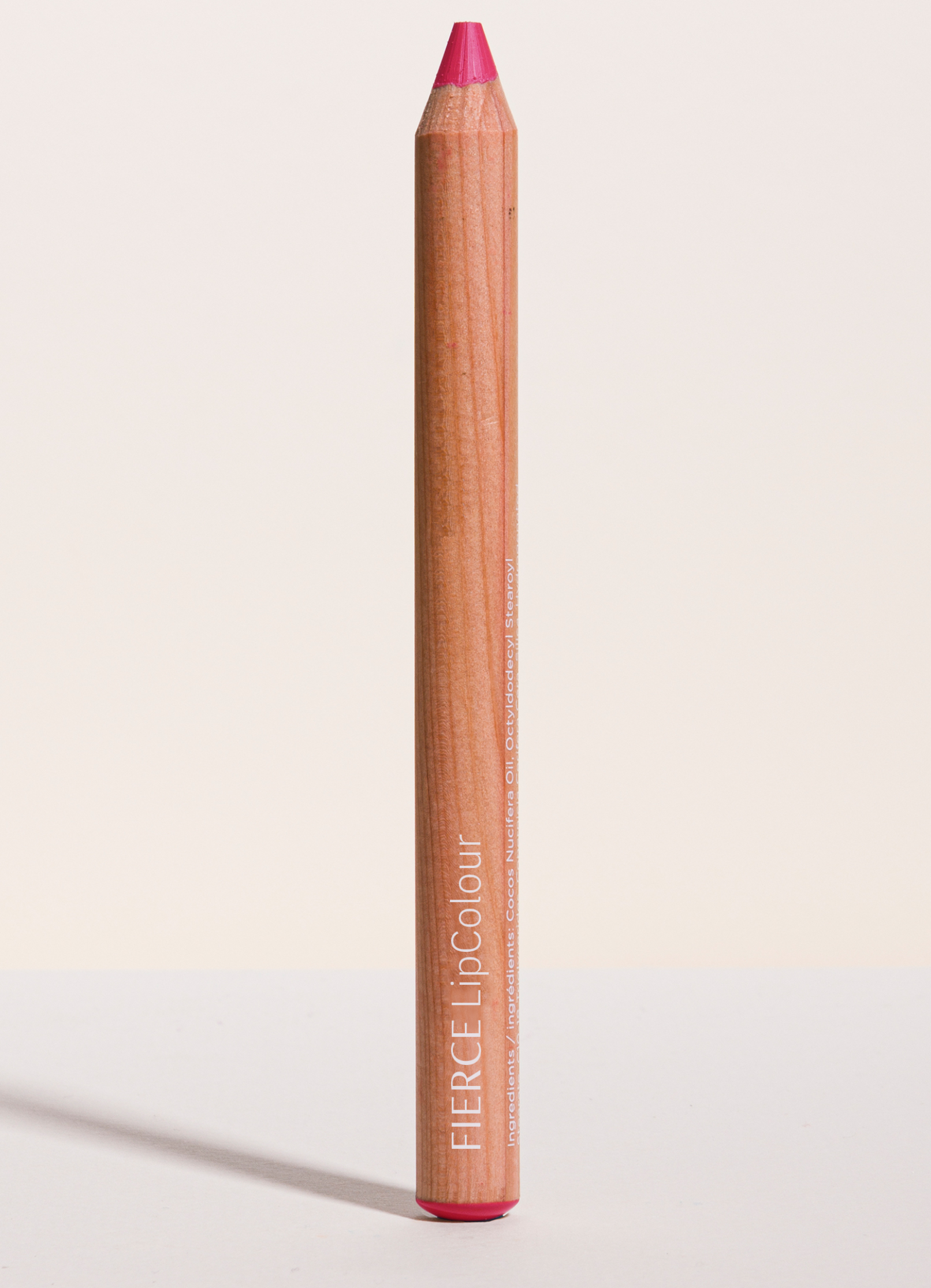 vegan cruelty free lipstick lip crayon #shade_Fierce_|_Hot_Pink